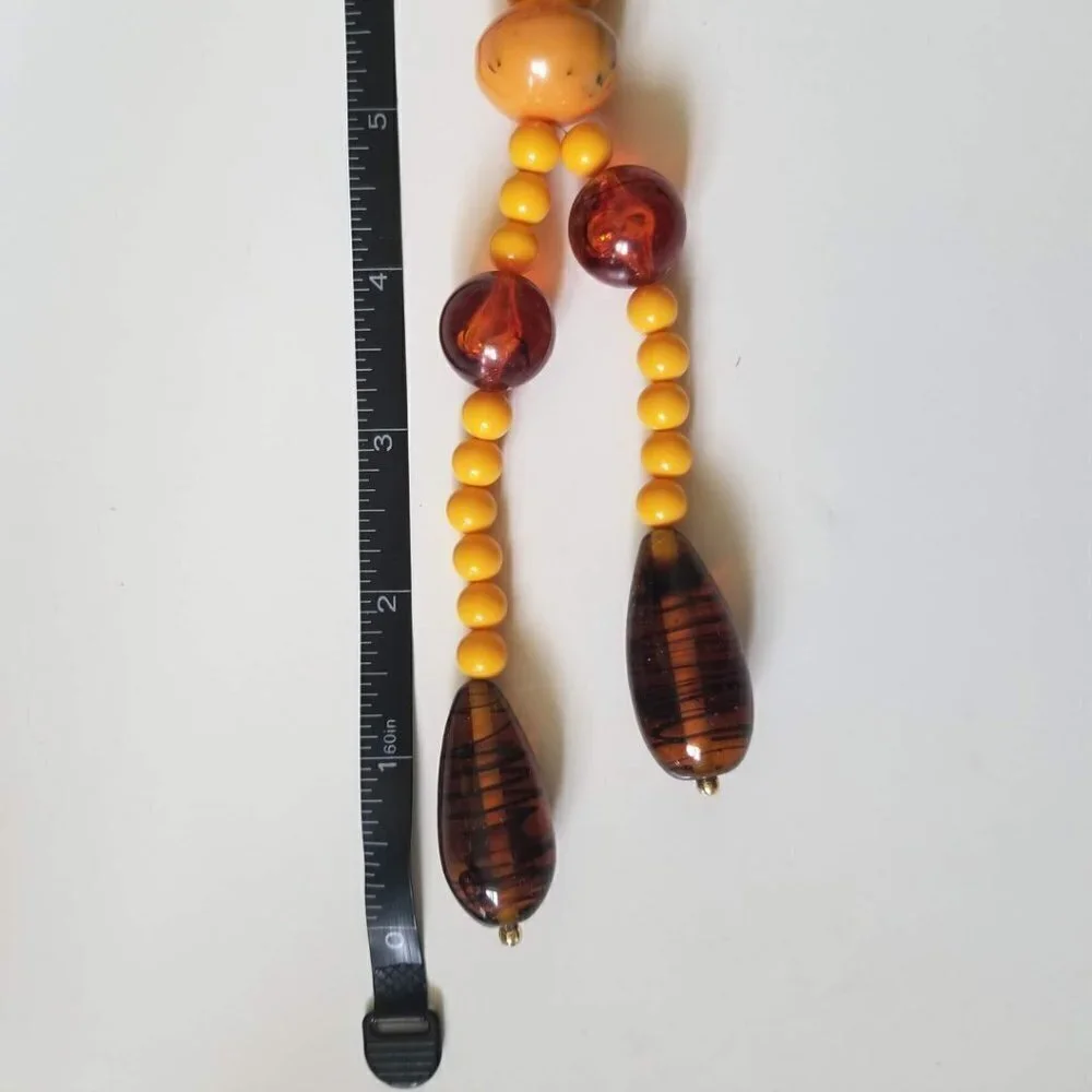 Lucky Buddha Hanging Decor Handmade Vintage Beaded Decoration - Picture 6 of 6